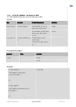 Preview for 165 page of Telit Wireless Solutions LN940A11 SERIES User Manual