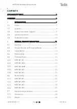 Preview for 3 page of Telit Wireless Solutions ME310G1-W1 Hw Design Manual