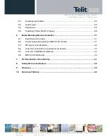 Предварительный просмотр 6 страницы Telit Wireless Solutions ME70-169 User Manual