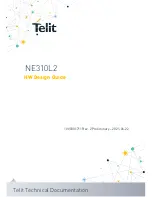 Telit Wireless Solutions NE310L2 Hw Design Manual preview