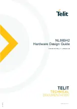 Telit Wireless Solutions NL865H2 Series Hardware Design Manual предпросмотр