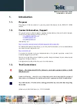 Preview for 11 page of Telit Wireless Solutions SE868-V3 Product User Manual