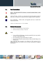 Preview for 8 page of Telit Wireless Solutions SL869-V2 User Manual