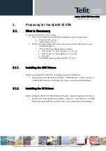 Preview for 9 page of Telit Wireless Solutions SL869-V2 User Manual