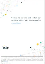 Preview for 68 page of Telit Wireless Solutions SL869T3-I Product User Manual