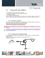 Предварительный просмотр 15 страницы Telit Wireless Solutions UC864-G Hardware User'S Manual