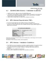 Предварительный просмотр 26 страницы Telit Wireless Solutions UC864-G Hardware User'S Manual