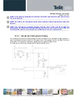 Предварительный просмотр 42 страницы Telit Wireless Solutions UC864-G Hardware User'S Manual