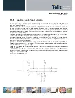 Предварительный просмотр 52 страницы Telit Wireless Solutions UC864-G Hardware User'S Manual