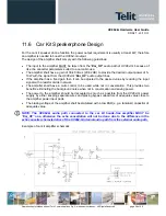 Предварительный просмотр 54 страницы Telit Wireless Solutions UC864-G Hardware User'S Manual