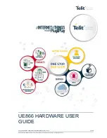 Предварительный просмотр 1 страницы Telit Wireless Solutions UE866-EU Hardware User'S Manual