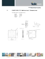 Предварительный просмотр 13 страницы Telit Wireless Solutions UL865N3G Hardware User'S Manual