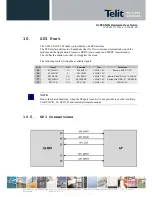 Предварительный просмотр 42 страницы Telit Wireless Solutions UL865N3G Hardware User'S Manual