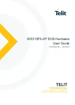 Telit Wireless Solutions WE310F5-I Hardware User'S Manual предпросмотр