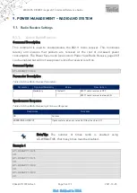 Предварительный просмотр 56 страницы Telit Wireless Solutions WE310F5-X Reference Manual