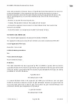 Preview for 50 page of Telit Wireless Solutions WL865E4-P User Manual