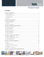 Предварительный просмотр 4 страницы Telit Wireless Solutions ZE51-2.4 User Manual