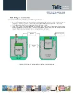 Предварительный просмотр 36 страницы Telit Wireless Solutions ZE51-2.4 User Manual