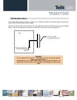 Предварительный просмотр 44 страницы Telit Wireless Solutions ZE51-2.4 User Manual