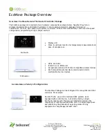 Preview for 5 page of Telkonet ecosmart EcoTouch+ Installation, Operation, Maintenance Manual