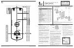 tell CODELOCK CL5500 Series Installation Instructions preview