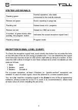 Preview for 4 page of tell Compact GSM II Quick Manual For Installers