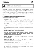 Preview for 21 page of tell Compact GSM II Quick Manual For Installers