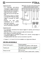 Предварительный просмотр 4 страницы tell Gate Control PRO Quick Manual For Installers