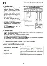 Предварительный просмотр 18 страницы tell Gate Control PRO Quick Manual For Installers