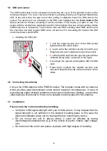 Preview for 8 page of tell GSM Gate Control Pro 1000 Installation And Application Manual