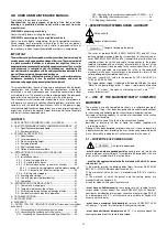 Preview for 5 page of TELLARINI POMPE ALM Series User And Maintenance Manual