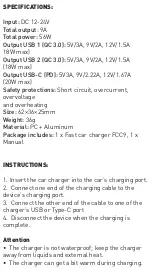 Preview for 2 page of Tellur FCC9 User Manual