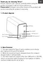 Предварительный просмотр 2 страницы Tellur Ultra Pro PD903 User Manual