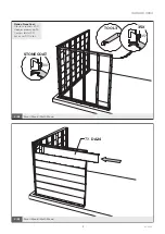 Предварительный просмотр 19 страницы telluria GARAGE 3654 Assembly Instructions Manual