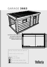 Preview for 1 page of telluria GARAGE 3663 Assembly Instructions Manual