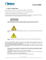 Preview for 4 page of Telma OC441665 Maintenance Manual