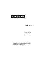 Preview for 1 page of Telmann TEL80G Operating Instructions Manual