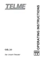 Preview for 1 page of Telme GEL 20 Operating Instruction