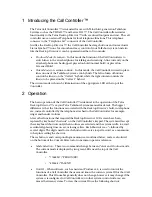 Preview for 3 page of Telos Call Controller User Manual