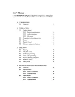 Preview for 5 page of Telos Digital Hybrid Telephone Interface  100 Delta User Manual