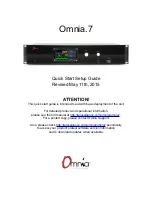 Telos Omnia.7 Quick Start Setup Manual preview