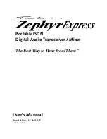 Telos ZephyrExpress User Manual preview