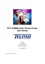 Предварительный просмотр 1 страницы Telpar MTP-1530II User Manual