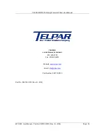 Preview for 45 page of Telpar MTP-600 Series User Manual