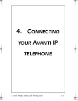 Предварительный просмотр 59 страницы Telrad Connegy AdvanceIP Avanti 3000ip User Manual