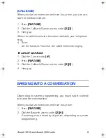 Preview for 16 page of Telrad Connegy Avanti 3000 set User Manual