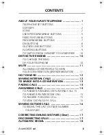 Preview for 4 page of Telrad Connegy Avanti 3025 set User Manual