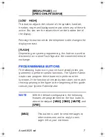 Preview for 13 page of Telrad Connegy Avanti 3025 set User Manual