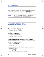 Preview for 18 page of Telrad Connegy Avanti 3025 set User Manual