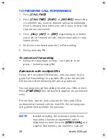 Preview for 34 page of Telrad Connegy Avanti 3025 set User Manual